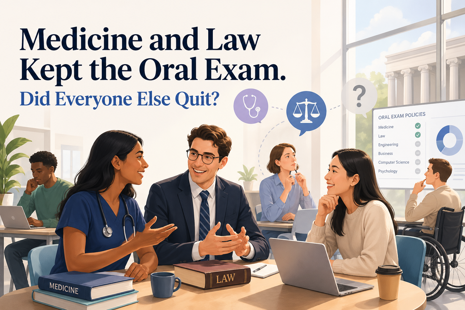 Medicine and Law Kept the Oral Exam. Did Everyone Else Quit?
